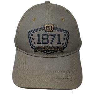 Est 1871 National Rifle Association Strapback Hat Green One Size NRA